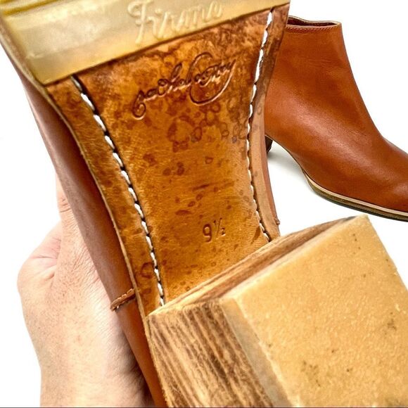 RACHEL Comey Mars Ankle Booties in Whiskey Leather Size 9.5 - Picture 7 of 8